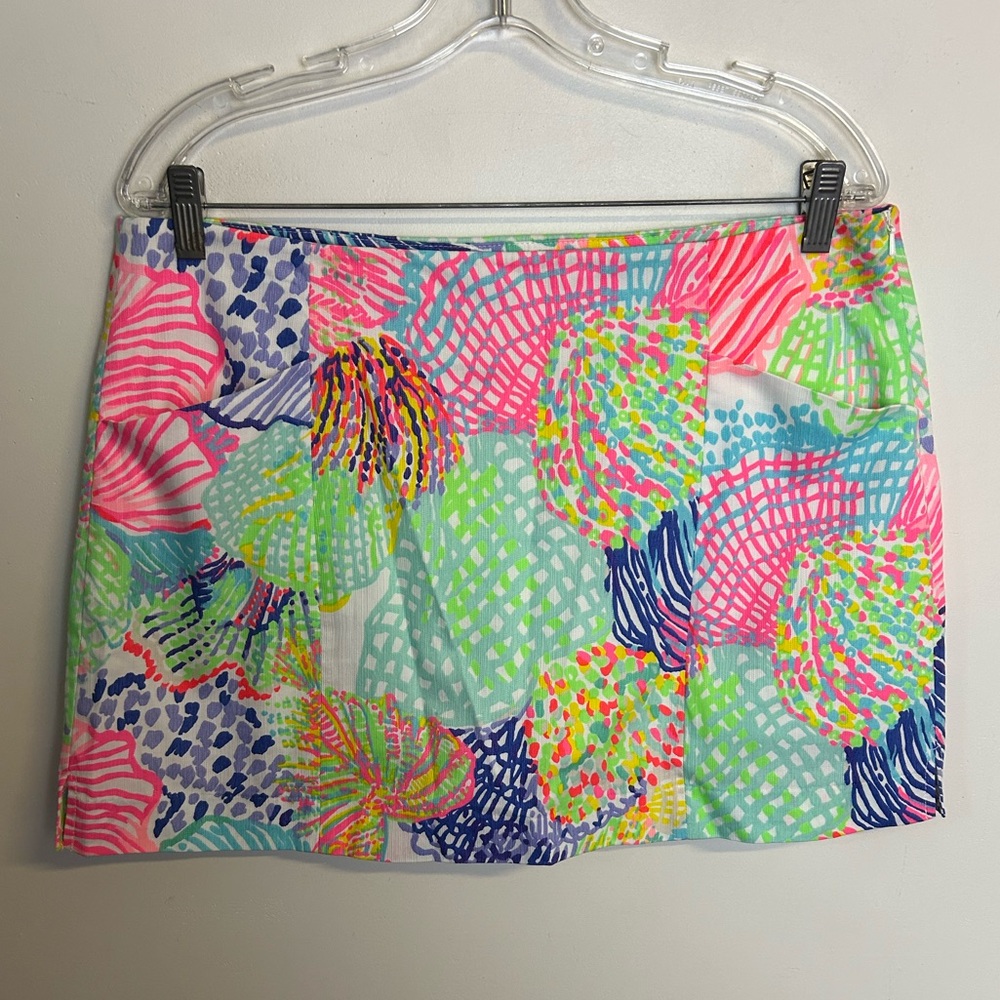 NWT Lilly Pulitzer January Skort - Size 12 roar of the seas